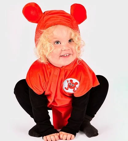 Kupon 🎉 Den Goda Fen Udklædning - Babblarna Bobbo - Rød 🛒 2 Kupon 🎉 Den Goda Fen Udklædning - Babblarna Bobbo - Rød 🛒 - Billede 2