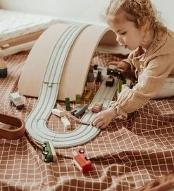 Bedste salg 🔔 Play&Go Legetæppe - Ø140 - Grid Brown ⌛ -Billig legetoej butik DV436 3