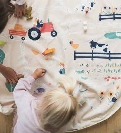 Flash udsalg 💯 PLay&Go Legetæppe - Ø140 - Farm 👏 -Billig legetoej butik DV439 4