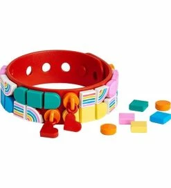 Bedste handel 🥰 LEGO DOTS - Regnbuearmbånd Med Vedhæng 41953 - 37 Dele 😉