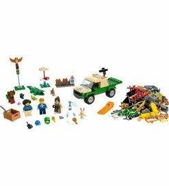 Bedste handel 🌟 LEGO City Missions - Redningsmissioner For Vilde Dyr 60353 - 246 👍