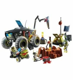 Bedste Pirce 🌟 Playmobil Space - Mars-ekspedition Med Køretøjer - 70888 - 173 D 👍