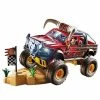 Ny 👏 Playmobil Stuntshow - Monster Truck Med Horn - 70549 - 57 Dele 👏