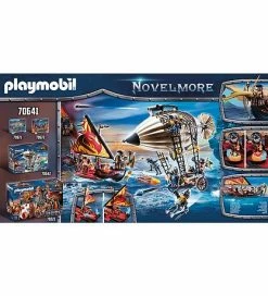 Bedste salg ✨ Playmobil Novelmore - Burnham Raiders Ildskib - 70641 - 55 Dele 👍 -Billig legetoej butik DV927 2