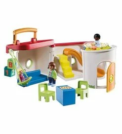 Rabat 🔥 Playmobil 1.2.3 - Min Bærbare Børnehave - 70399 - 15 Dele 🤩