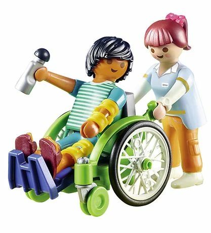 Ny 🎉 Playmobil City Life - Patient I Kørestol - 70193 - 20 Dele 🥰 1 Ny 🎉 Playmobil City Life - Patient I Kørestol - 70193 - 20 Dele 🥰