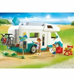 Promo ⭐ Playmobil Family Fun - Autocamper - 70088 - 135 Dele 🔔 -Billig legetoej butik DV944 4