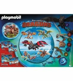 Rabat ⭐ Playmobil Dragon Racing - Fiskeben Og Fedknold - 70729 - 14 Dele ❤️ -Billig legetoej butik DV945 2