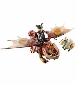 Rabat ⭐ Playmobil Dragon Racing - Fiskeben Og Fedknold - 70729 - 14 Dele ❤️