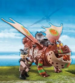 Rabat ⭐ Playmobil Dragon Racing - Fiskeben Og Fedknold - 70729 - 14 Dele ❤️ -Billig legetoej butik DV945 3