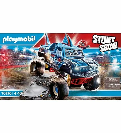 Engros 🤩 Playmobil Stuntshow - Monster Truck Hval - 70550 - 45 Dele ✔️ 2 Engros 🤩 Playmobil Stuntshow - Monster Truck Hval - 70550 - 45 Dele ✔️ - Billede 2