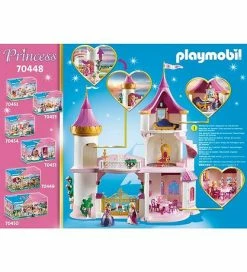 Helt ny ✔️ Playmobil Princess - Prinsesseslot - 70448 - 265 Dele 🔥 7 Helt ny ✔️ Playmobil Princess - Prinsesseslot - 70448 - 265 Dele 🔥 -Billig legetoej butik DV947 2