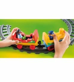 Kupon 🎉 Playmobil 1.2.3 - Mit Første Togsæt - 70179 - 36 Dele 🔔 -Billig legetoej butik DV961 4