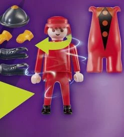 Ny 🥰 Playmobil Scooby-Doo - Eventyr Med Ghost Clown - 70710 - 34 Dele 🎉 -Billig legetoej butik DV962 2