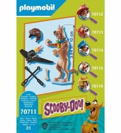 Kupon 👏 Playmobil SCOOBY-DOO! - Pilotfigur Samlerobjekt - 70711 - 21 Del 🔥 -Billig legetoej butik DV971 2