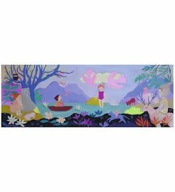 Engros 🥰 Djeco Puslespil - 100 Brikker - Children's Lake ⌛