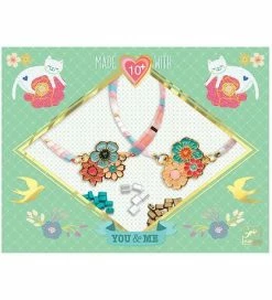 Billig 😉 Djeco Smykkesæt - Tila And Flowers 🎁