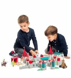 Kupon ⌛ Tender Leaf Trælegetøj - Det Kongelige Slot - Stort Legesæt 🧨 -Billig legetoej butik DW211 2