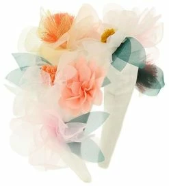 Rabat ✨ Meri Meri Hårbøjle - Tulle Floral Headband ⌛