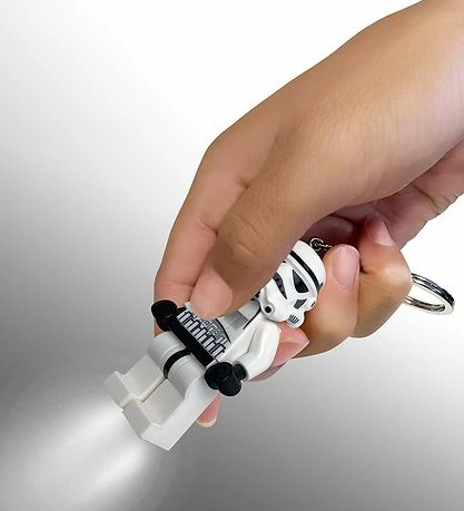 Ny ⭐ LEGO Star Wars Nøglering M. Lommelygte - Lego Stormtrooper 🥰 3 Ny ⭐ LEGO Star Wars Nøglering M. Lommelygte - Lego Stormtrooper 🥰 - Billede 3