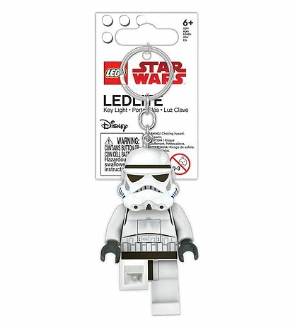 Ny ⭐ LEGO Star Wars Nøglering M. Lommelygte - Lego Stormtrooper 🥰 1 Ny ⭐ LEGO Star Wars Nøglering M. Lommelygte - Lego Stormtrooper 🥰