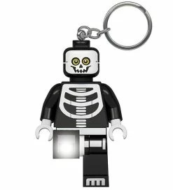 Købe 🔔 LEGO Nøglering M. Lommelygte - Lego Skeleton 💯