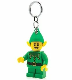 Budget ⌛ LEGO Nøglering M. Lommelyte - Lego Elf ✔️