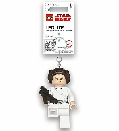 Flash udsalg 🔥 LEGO Star Wars Nøglering M. Lommelygte - Lego Princess Leia W/Bl 🤩 2 Flash udsalg 🔥 LEGO Star Wars Nøglering M. Lommelygte - Lego Princess Leia W/Bl 🤩 - Billede 2