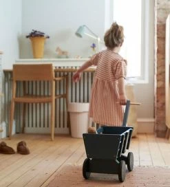 Top 10 👏 Kids Concept Dukkevogn - Blå 🛒 -Billig legetoej butik DW913 2