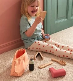 Bedste handel ❤️ Kids Concept Hårstylingssæt - Træ 😉 -Billig legetoej butik DW921 4