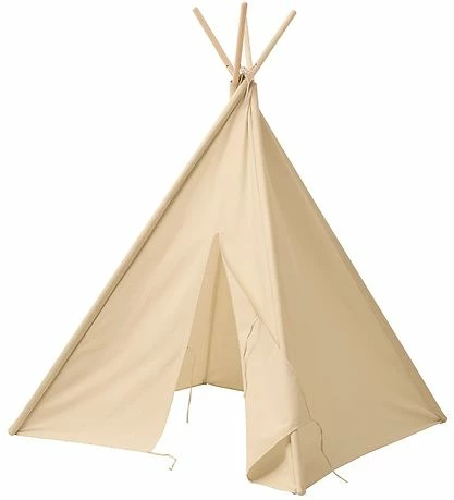 Engros 🎉 Kids Concept Legetelt - Tipi - Beige ⌛ 2 Engros 🎉 Kids Concept Legetelt - Tipi - Beige ⌛ - Billede 2