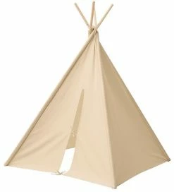 Engros 🎉 Kids Concept Legetelt - Tipi - Beige ⌛