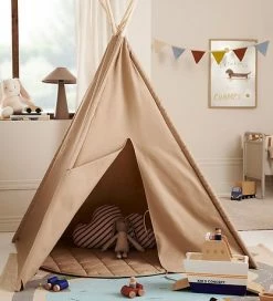 Engros 🎉 Kids Concept Legetelt - Tipi - Beige ⌛ 9 Engros 🎉 Kids Concept Legetelt - Tipi - Beige ⌛ -Billig legetoej butik DW932 4