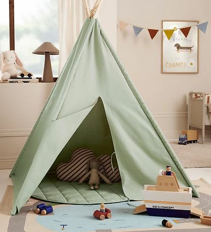 Flash udsalg 🧨 Kids Concept Legetelt - Tipi - Lysegrøn ✔️ 4 Flash udsalg 🧨 Kids Concept Legetelt - Tipi - Lysegrøn ✔️ - Billede 4