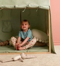 Top 10 🥰 Kids Concept Legetelt - Hus - Lysegrøn ✨ -Billig legetoej butik DW941 3