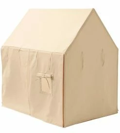 Tilbud 😉 Kids Concept Legetelt - Hus - Beige 😉