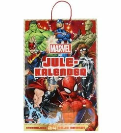 Helt ny ⌛ Alvilda Julekalender - Marvel - 24 Bøger 👍