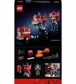 Rabat ✔️ LEGO Icons - Optimus Prime 10302 - 1508 Dele 😉 -Billig legetoej butik DX212 2
