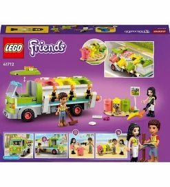 Ny 👏 LEGO Friends - Affaldssorteringsbil 41712 - 259 Dele 🥰 -Billig legetoej butik DX216 2