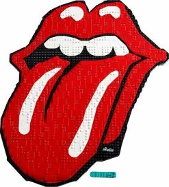 Bedste handel 🥰 LEGO Art - The Rolling Stones 31206 - 1998 Dele 🔥