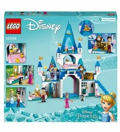 Rabat 😍 LEGO Disney - Askepot Og Prinsens Slot 43206 - 365 Dele 🎉 -Billig legetoej butik DX236 2