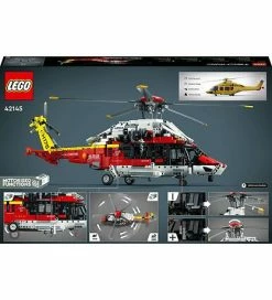 Rabat 🤩 LEGO Technic - Airbus H175 Redningshelikopter 42145 - 2001 Dele 🥰 -Billig legetoej butik DX253 2