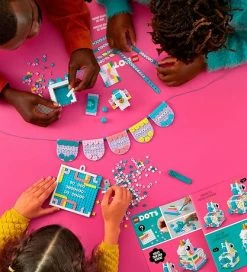 Ny 🔥 LEGO DOTS - Kreativ Familiepakke - Enhjørning 41962 - 707 Dele 🔥 -Billig legetoej butik DX337 3