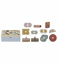 Bedste handel 😀 Bloomingville Blommingville Legetøjsmadkasse - Thyra - Blå 😀 -Billig legetoej butik DX382 2