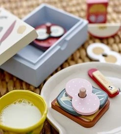 Bedste handel 😀 Bloomingville Blommingville Legetøjsmadkasse - Thyra - Blå 😀 -Billig legetoej butik DX382 4