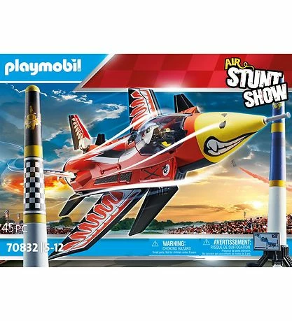 Outlet 🥰 Playmobil Air Stuntshow - Jetfly Eagle - 70832 - 45 Dele 😍 2 Outlet 🥰 Playmobil Air Stuntshow - Jetfly Eagle - 70832 - 45 Dele 😍 - Billede 2
