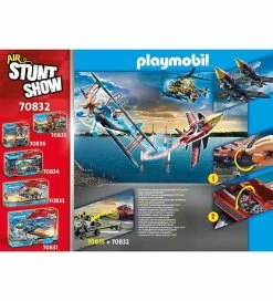 Outlet 🥰 Playmobil Air Stuntshow - Jetfly Eagle - 70832 - 45 Dele 😍 6 Outlet 🥰 Playmobil Air Stuntshow - Jetfly Eagle - 70832 - 45 Dele 😍 -Billig legetoej butik DX397 2