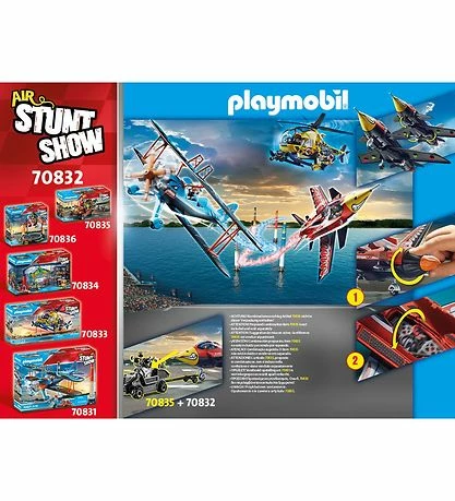 Outlet 🥰 Playmobil Air Stuntshow - Jetfly Eagle - 70832 - 45 Dele 😍 3 Outlet 🥰 Playmobil Air Stuntshow - Jetfly Eagle - 70832 - 45 Dele 😍 - Billede 3
