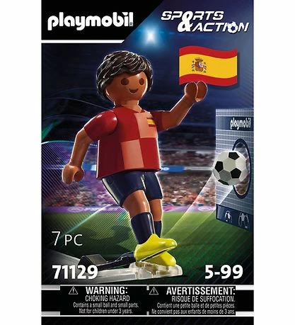 Rabat 🌟 Playmobil Sports & Action - Soccer Player - Spain - 71129 - 7 De 🤩 2 Rabat 🌟 Playmobil Sports & Action - Soccer Player - Spain - 71129 - 7 De 🤩 - Billede 2