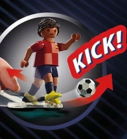 Rabat 🌟 Playmobil Sports & Action - Soccer Player - Spain - 71129 - 7 De 🤩 7 Rabat 🌟 Playmobil Sports & Action - Soccer Player - Spain - 71129 - 7 De 🤩 -Billig legetoej butik DX401 3